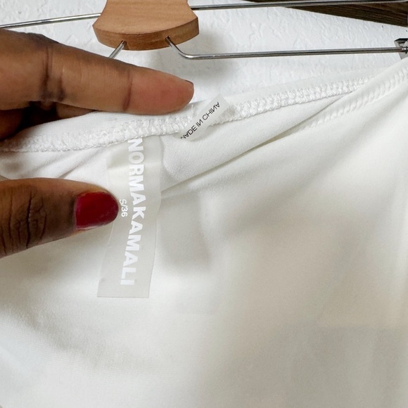 Norma Kamali Diana Ruched One-Shoulder Gown - Picture 8 of 10